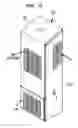 Fig. 19 - Equipment enclosure with multi-mode temperature control system