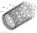 Fig. 01 - Explosive device with casing having voids therein