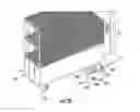 Fig. 25 - Cart enclosure for weighing a cart inserted therein