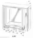 Fig. 33 - Cart enclosure for weighing a cart inserted therein