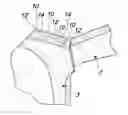 Fig. 01 - Sheet for manufacturing articles, particularly glasses and the like, and associated manufacturing process