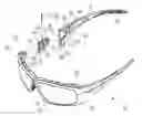 Fig. 01 - Combination Structure of Eyeglasses Temple