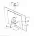 Fig. 04 - Portable screen combined with rotary support