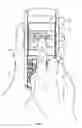 Fig. 06 - Text selection using a touch sensitive screen of a handheld mobile communication device