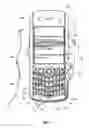 Fig. 08 - Text selection using a touch sensitive screen of a handheld mobile communication device