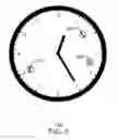 Fig. 03 - Analog clock display with time events