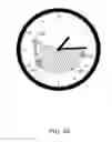 Fig. 04 - Analog clock display with time events