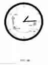 Fig. 05 - Analog clock display with time events