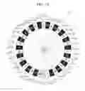 Fig. 15 - Roulette lottery apparatus and timing control program thereof