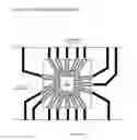 Fig. 12 - Integrated circuit with printed bond connections