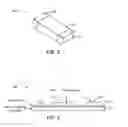 Fig. 03 - Surface mount battery and portable electronic device with integrated battery cell