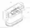 Fig. 01 - Waterproof electrical receptacle connector
