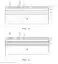 Fig. 10 - Plate wave devices with wave confinement structures and fabrication methods