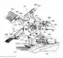 Fig. 01 - Reel system with sun and planetary gear drive