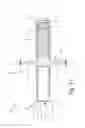Fig. 13 - Coupling unit and method for inserting a support fitted with a hygroscopic pad in a base during the manufacture of a disposable cartridge for an electronic cigarette