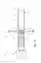 Fig. 15 - Coupling unit and method for inserting a support fitted with a hygroscopic pad in a base during the manufacture of a disposable cartridge for an electronic cigarette