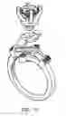 Fig. 10 - Interchangeable jewelry, particularly a ring assembly