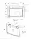 Fig. 10 - Smart device programmable electronic luggage tag and bag mountings therefore
