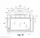Fig. 12 - Smart device programmable electronic luggage tag and bag mountings therefore