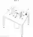 Fig. 05 - Play table with brick toy well