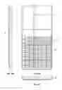 Fig. 06 - Retractable sofa bed with hidden mattress platform and guide stop with improved security