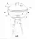 Fig. 02 - Cooking device for a solid-fuel cooker including fuel container and solid  cover and related methods