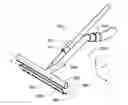 Fig. 01 - Dust mitigating rake and device for capturing dust from a rake or from moving job site debris