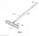 Fig. 02 - Dust mitigating rake and device for capturing dust from a rake or from moving job site debris