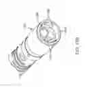 Fig. 38 - Configurable robotic surgical system with virtual rail and flexible endoscope