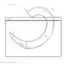 Fig. 18 - Curved surgical fasteners for securing prosthetic devices to tissue