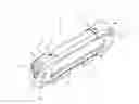 Fig. 01 - Ski carrier clamp