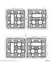 Fig. 10 - Molded pulp tiles and structures