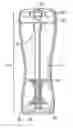 Fig. 01 - Shakeable container with agitator