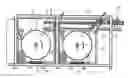 Fig. 01 - Microduct-tube winder, double station winder, processing system for empty plastics microduct tubes and method for winding up such tubes