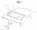 Fig. 02 - Panel body of sunroof device and method for producing panel body of sunroof device