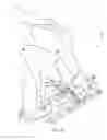 Fig. 11 - Track and seat adapter for positioning and locking wheelchairs and transit seats
