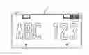 Fig. 01 - Locking bar mechanism license plates