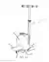 Fig. 02 - POWERED UNICYCLE WITH HANDLE