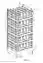 Fig. 03 - Stack and fold dairy shelves