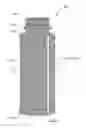Fig. 01 - SYNTHETIC RESIN CONTAINER WITH WINDOW, PREFORM, AND METHOD OF INJECTION MOLDING PREFORM