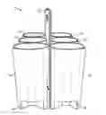 Fig. 01 - Beverage carrier with detachable sleeves and method for making the same