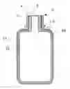 Fig. 01 - Integrally blow-moulded bag-in-container having an inner layer and the outer layer made of the same material and preform for making it