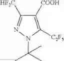 Fig. 34 - Method for producing 3,5-bis(fluoroalkyl)-pyrazol-4-carboxylic acid derivatives and 3,5-bis(fluoroalkyl)-pyrazoles