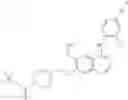 Fig. 26 - Chemical process for the synthesis of 4-(4-bromo-2-fluoroanilino)-6-methoxy-7-(1-methylpiperidin-4-ylmethoxy)quinazoline