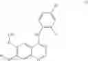 Fig. 36 - Chemical process for the synthesis of 4-(4-bromo-2-fluoroanilino)-6-methoxy-7-(1-methylpiperidin-4-ylmethoxy)quinazoline
