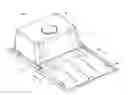 Fig. 01 - Basin moulding, for example a kitchen sink, a washbasin or the like, and method for producing such a basin moulding