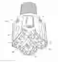 Fig. 01 - DIAMOND ENHANCED DRILLING INSERT WITH HIGH IMPACT RESISTANCE