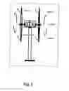 Fig. 02 - PSP WIND-POWERED GENERATOR COMPRISING BLADES AT DIHEDRAL ANGLES