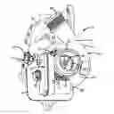 Fig. 01 - Compressor cover with integrated heat shield for an actuator