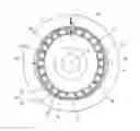 Fig. 01 - Ball bearing for strain wave gearing